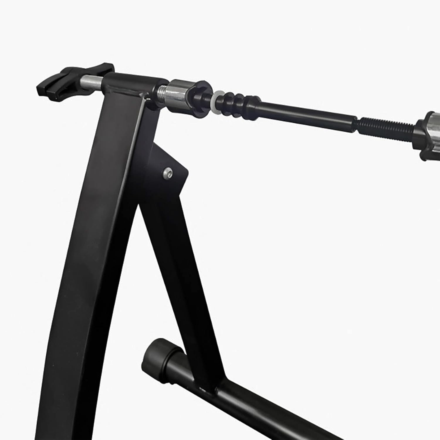 Bike Trainer Thru Axle Adapter for Rear Wheel, Adjustable Length Aluminum Alloy W9610