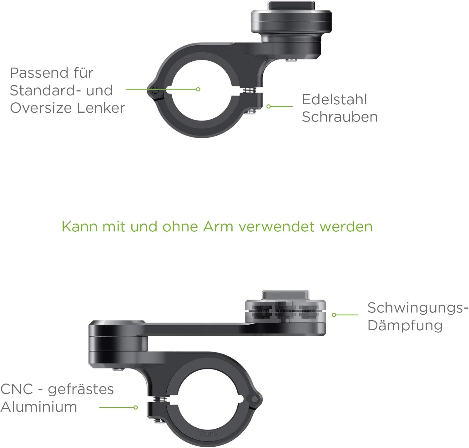 Motorcycle Phone Holder Handlebar Mount H98354