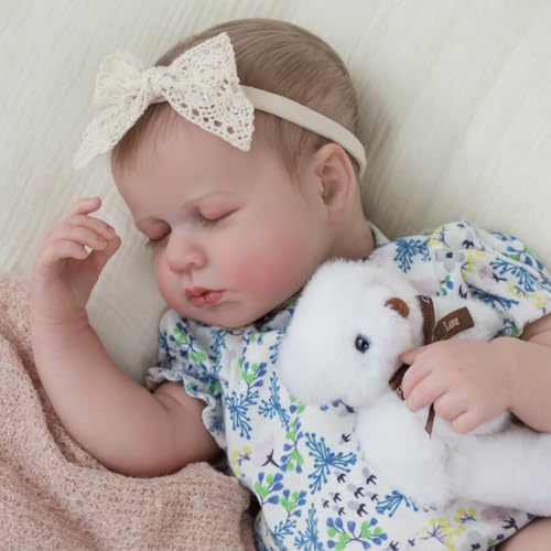 Lifelike Reborn Baby Doll 20 Inch Realistic Newborn Girl with Accessories D526