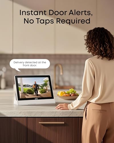 Smart Display E10, Smart Home Hub, 8" Control Panel, Four Views on One Screen, Instant Door Alerts Z8850