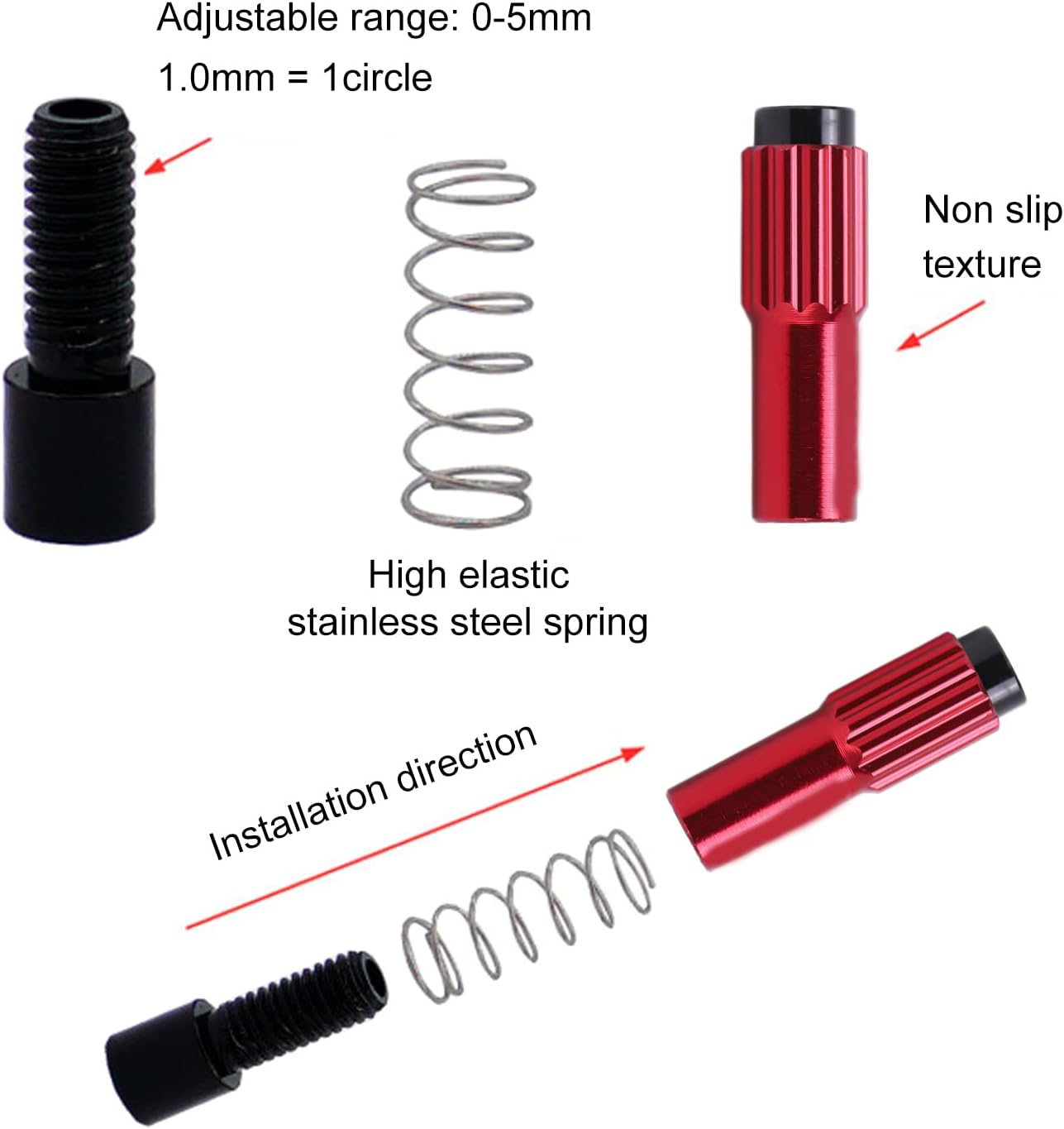 Bicycle Brake Cable Inline Adjuster 4mm J36001