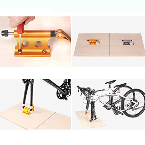 Bicycle Fork Mount Front Wheel Fork Fixing Holder for Cycling Travel W99346