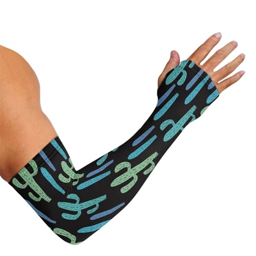 Sun Protection Arm Sleeves for Men Women Cooling Outdoor Sports Z363392