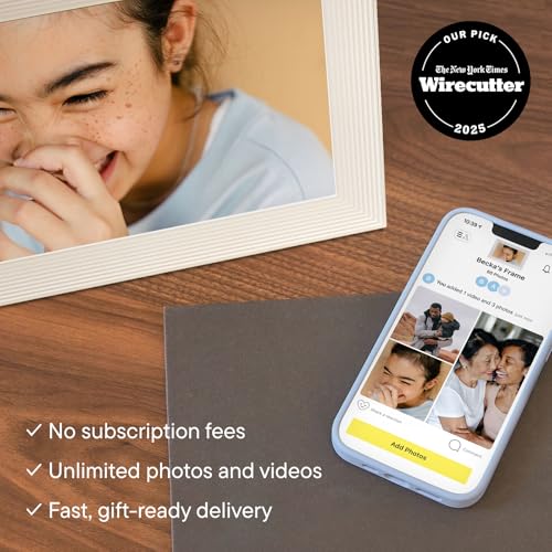 10.1" HD Digital Picture Frame with WiFi App Setup Z16788
