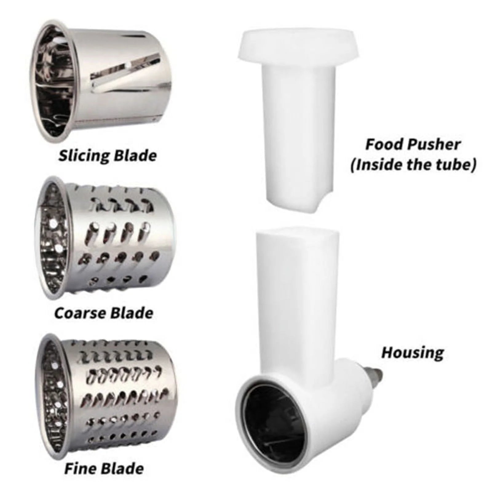 Meat Grinder, Slicer & Juicer Attachment Set for Stand Mixer S911435