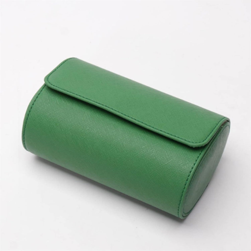 Watch Box Organizer Watch Cases Portable Watch Cases PU Leather Watch Rolls Travel Cases Storage Cases Watch Cases Watch Accessories Cases Jewelry Storage Box (Color : Bianco)