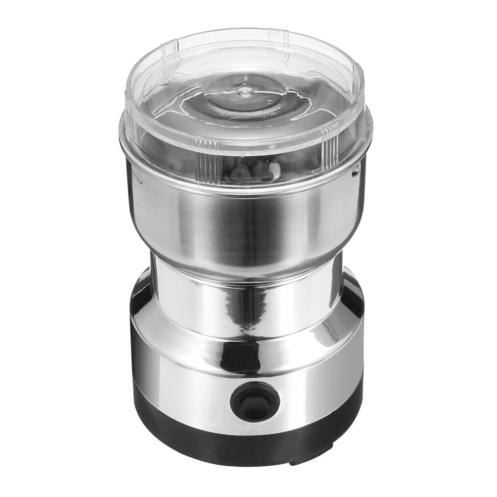 OUNONA 110V Electric Coffee Spice Beans Grinder Maker with Stainless Steel Blades for Home Kitchen Grinding Supplies with US Plug