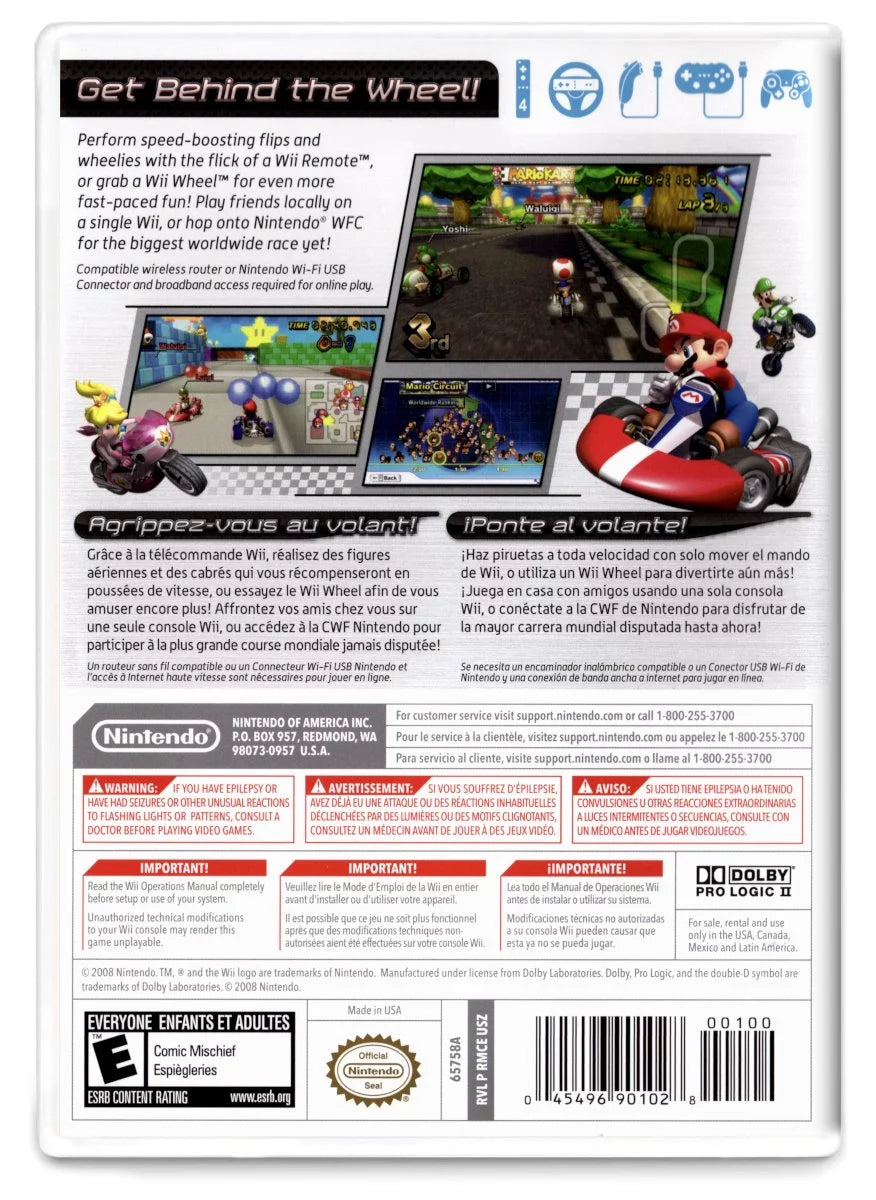 Mario Kart Nintendo Wii (Refurbished) D391