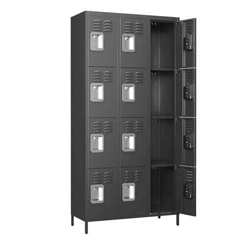 Metal Lockers with Shelves 72" H for Employees C448234