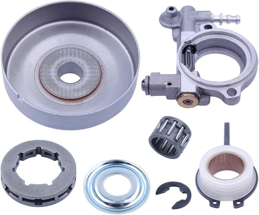 Motorcycle Engine Parts Oil Pump Sprocket Clutch Drum Rim Kit for Chainsaw A813783