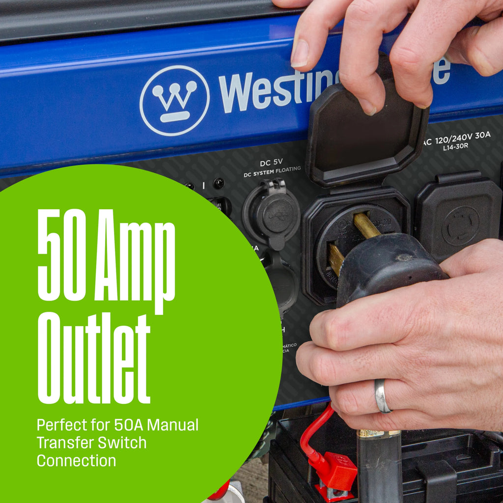 14,500 Watt Tri-Fuel Portable Generator with CO Sensor F999