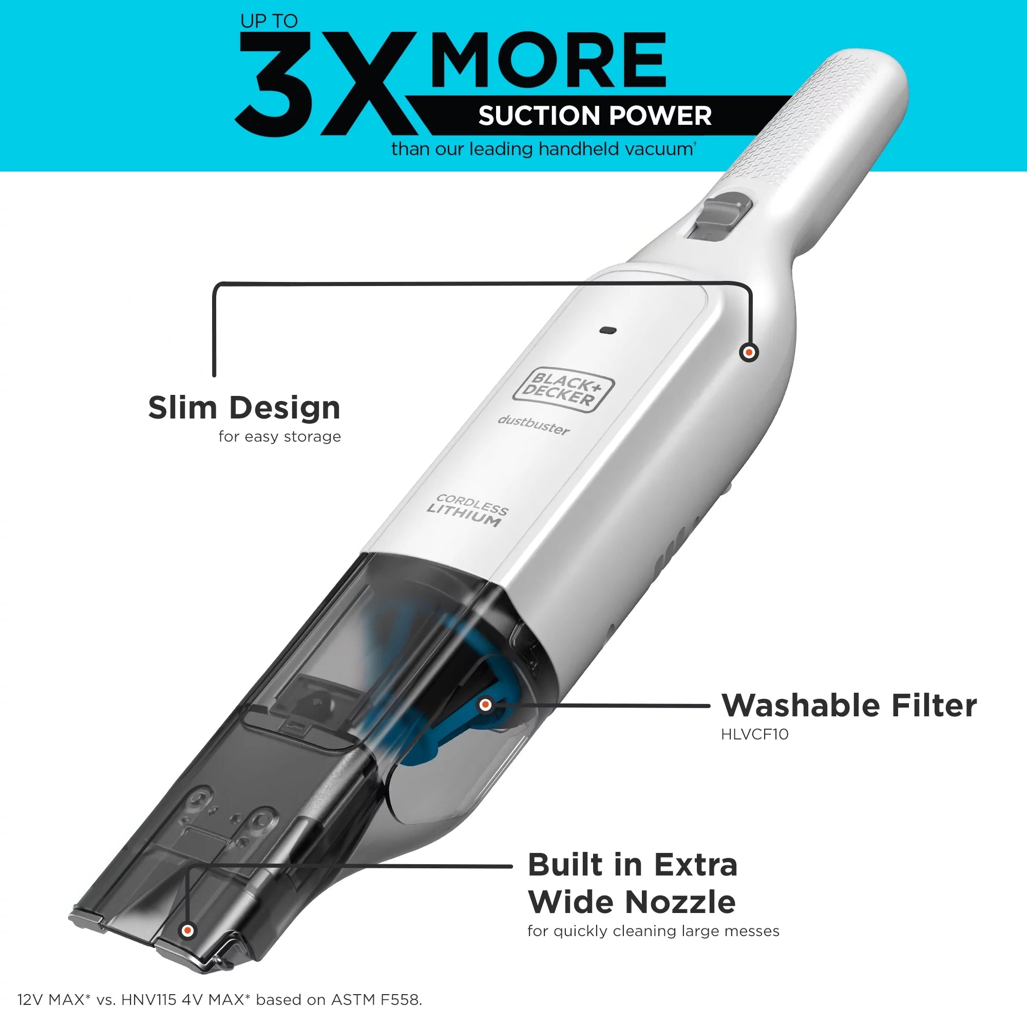 Cordless Hand Vacuum - Slim V703257