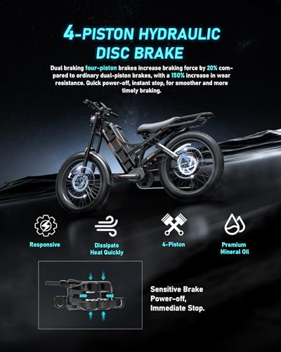 Adult Electric Bike 1200W Dual Motor Fat Tire Long Range S49708