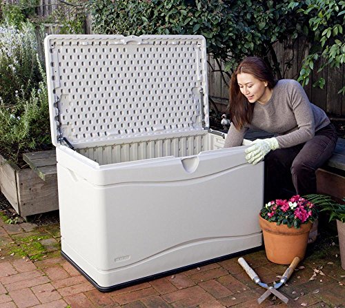 Extra Large Deck Box, 130 Gallon, Desert Sand/Brown V622519