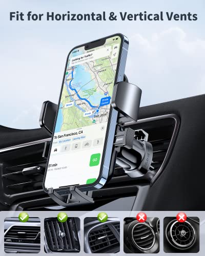 Car Phone Mount for Vent, Universal Hands-Free Holder T62561