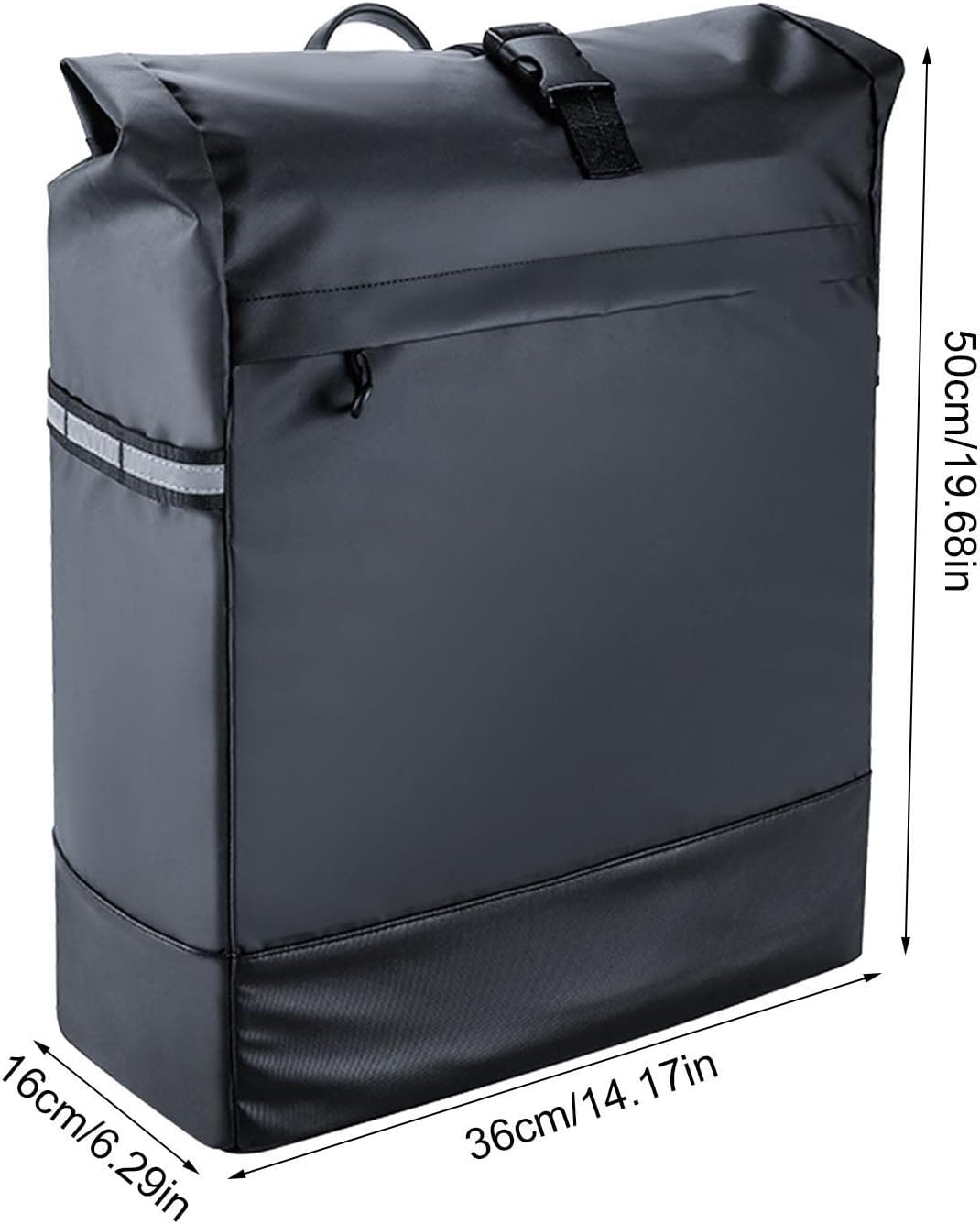 Bike Rear Rack Bag 30L with Reflective Stripe Q6890