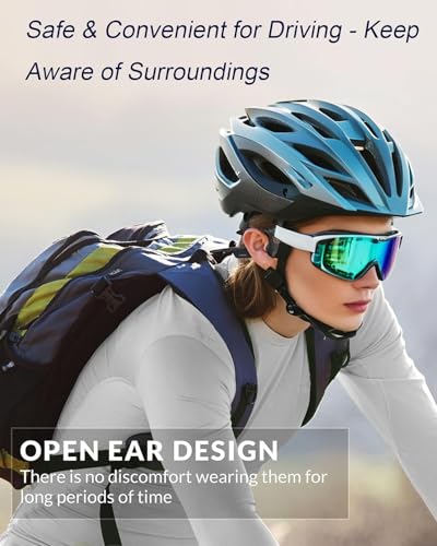 Bone Conduction Wireless Sport Headphones with Noise-Canceling Mics E40369