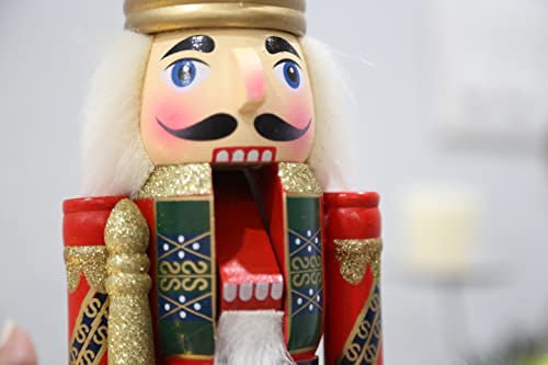 Wooden Nutcracker Christmas Decoration 14 inches X256