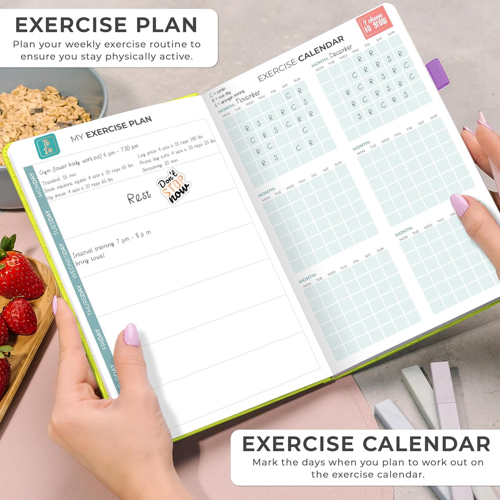 Weekly Meal Planner with Shopping and Grocery Lists, Undated A5 A31238