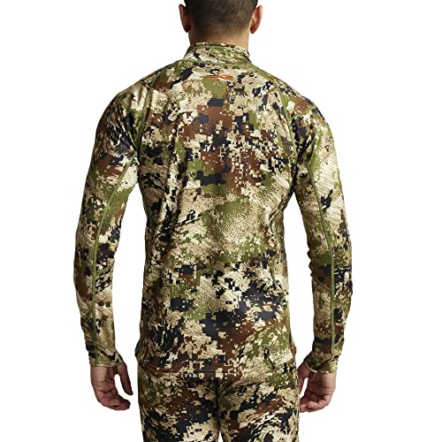 Men's Midweight Zip Long Sleeve Hunting Shirt V465