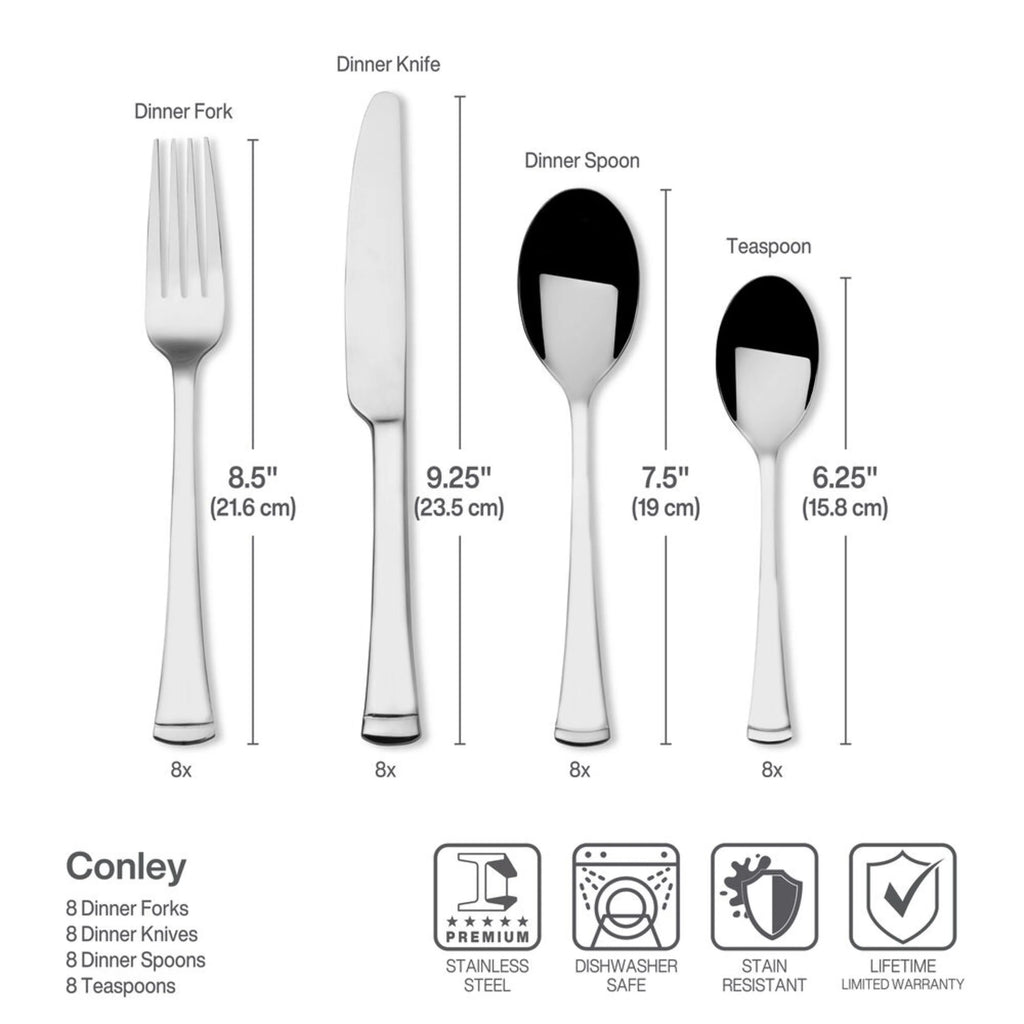 18-Piece Flatware Set, Service for 8 Q583366