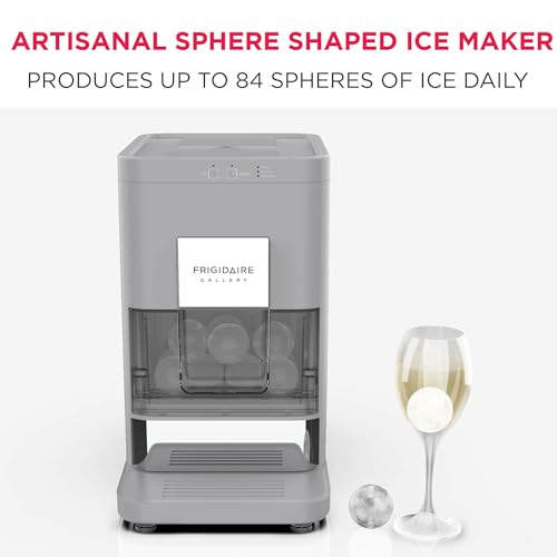 Countertop Sphere Ice Maker with Transparent Window, 84 Spheres Per Day W5583