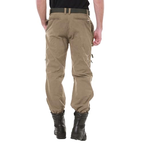 Men's Cotton Multi-Pocket Cargo Pants X554
