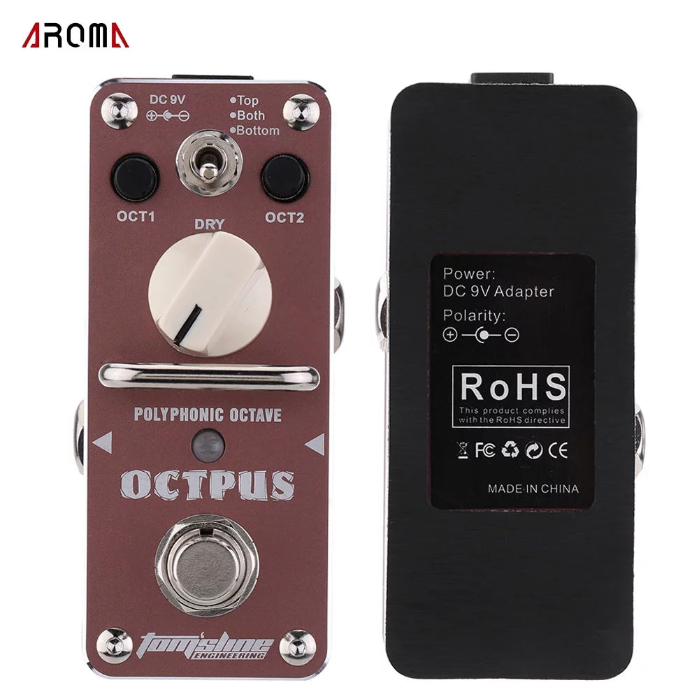 Octave Electric Guitar Effect Pedal with True Bypass P469162