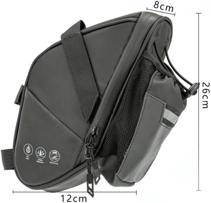 Bicycle Saddle Bag Rainproof with Reflective Rear Seat K939020