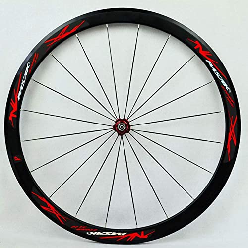 700C Road Bike Wheelset, 40mm Flat Bar, 4-Bearing Quick Release A9003