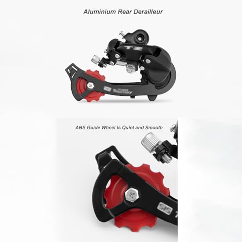 3x7 Speed Mountain Bike Gear Shift Brake Lever Set with Derailleur and Digital Gear Dial Y50093