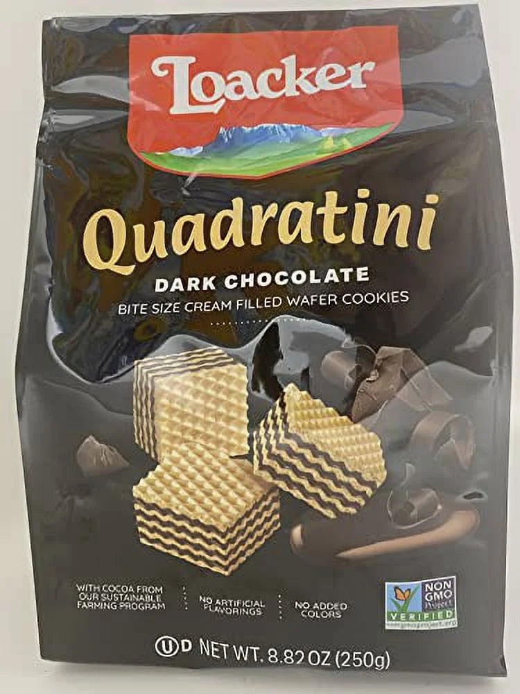 Dark Chocolate Filled Wafer Cookies 6 Pack J117