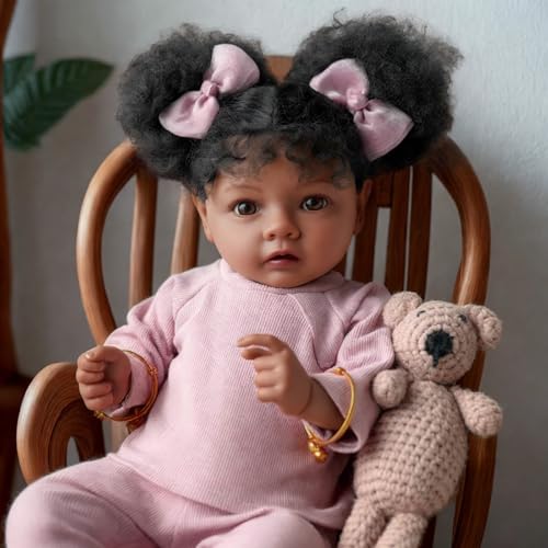 Lifelike Reborn Baby Doll 20 Inch Soft Body Realistic Newborn with Clothes and Toy E686761
