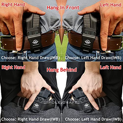 IWB Kydex Holster for 9mm/.40 S&W 3.1" Barrel Pistol P6197