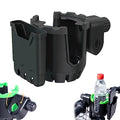 Cup Holder with Phone Holder, 2-in-1 Universal Universal Cup Holder with Phone Holder, Bike Cup Holder, Cup Holder and Phone Holder Organizer for Stroller, Bicycle, Wheelchair, Walker, Scooter