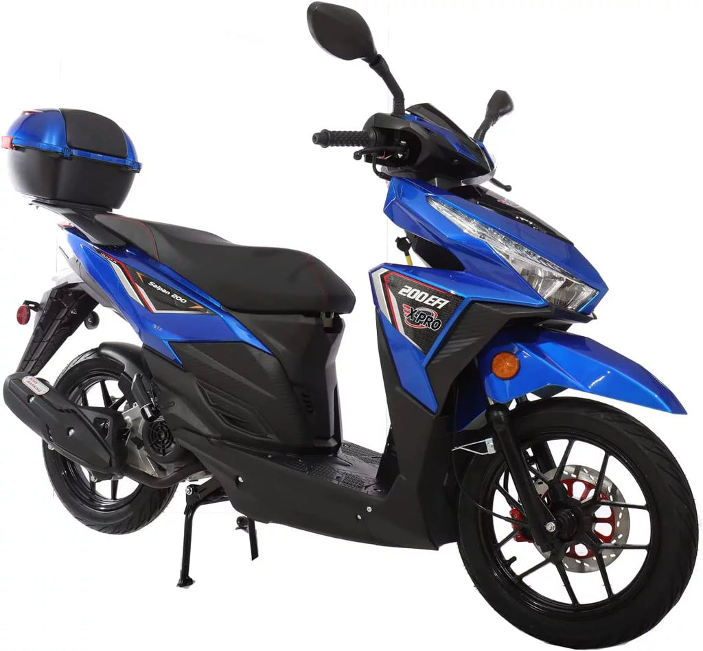 200cc EFI Gas Moped Scooter with CVT Transmission O3006