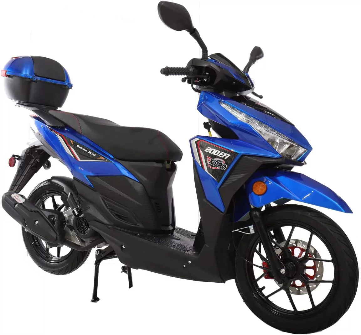 200cc EFI Gas Moped Scooter with CVT Transmission O3006