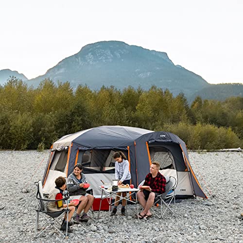 Family Camping Tent for 10-12 Person, Multi Room Cabin Tent for Car Camping I912138
