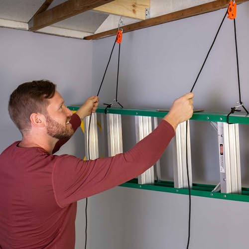 1/4 Inch Medium Duty Tie Down Rope Tightening System, 15 ft Rope C323