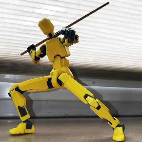 3D Printed Multi-Jointed Movable Robot Action Figure O74223