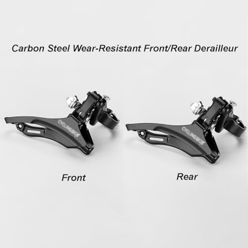 3x7 Speed Mountain Bike Gear Shift Brake Lever Set with Derailleur and Digital Gear Dial Y50093