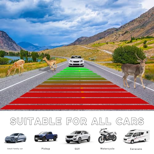 Deer Whistles for Car, Auto Deer Repellent Warning Devices, Animal Alert for Outdoor Driving E143472