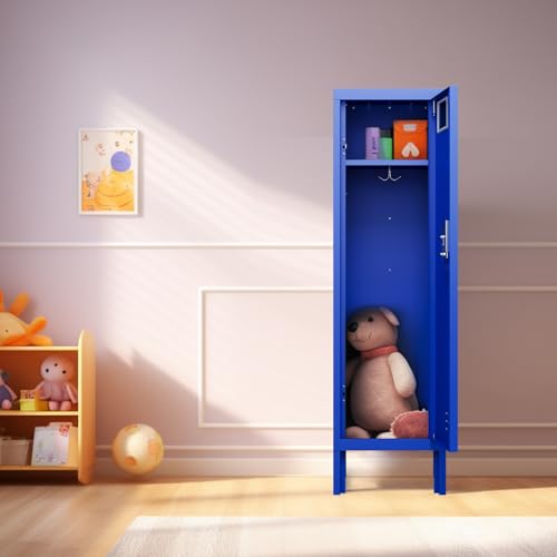 Metal Cabinet with Lockable Door for Office, Gym, School, Home A290