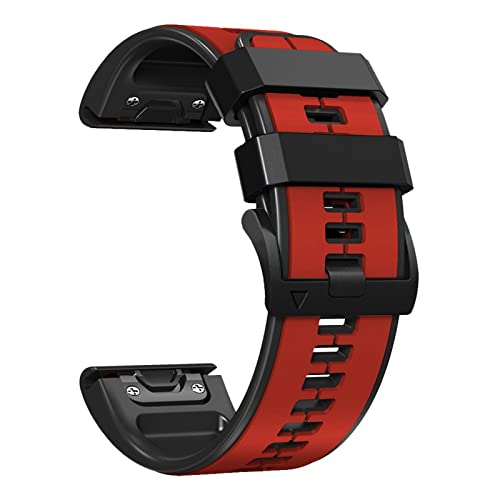 Silicone Watch Bands for Garmin Fenix 7X, 26mm, Soft Sport Waterproof Strap C85791
