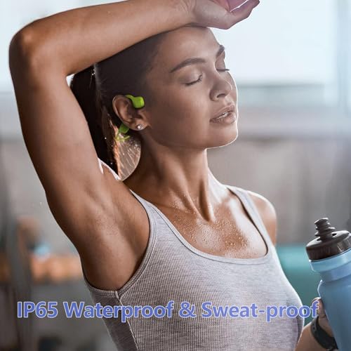 Bone Conduction Wireless Sport Headphones with Noise-Canceling Mics E40369