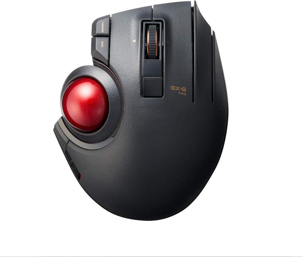 Wired Trackball Mouse with Thumb Control, 8-Button Ergonomic Design Q399