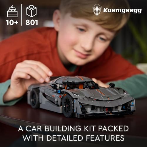 Sports Car Building Toy Set for Kids, Buildable Model Kit R61272