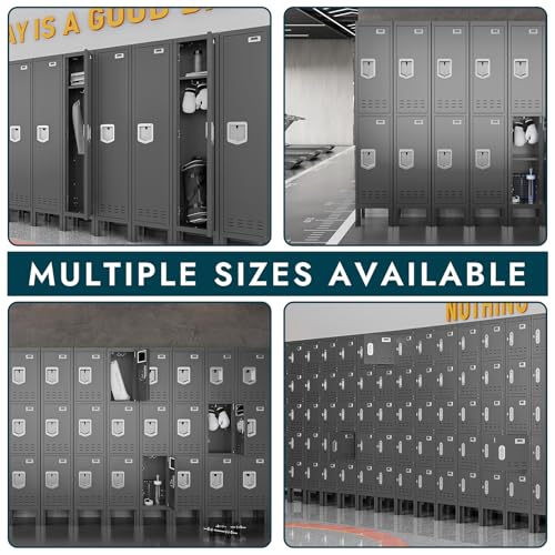 Metal Cabinet with Lockable Door for Office, Gym, School, Home A290