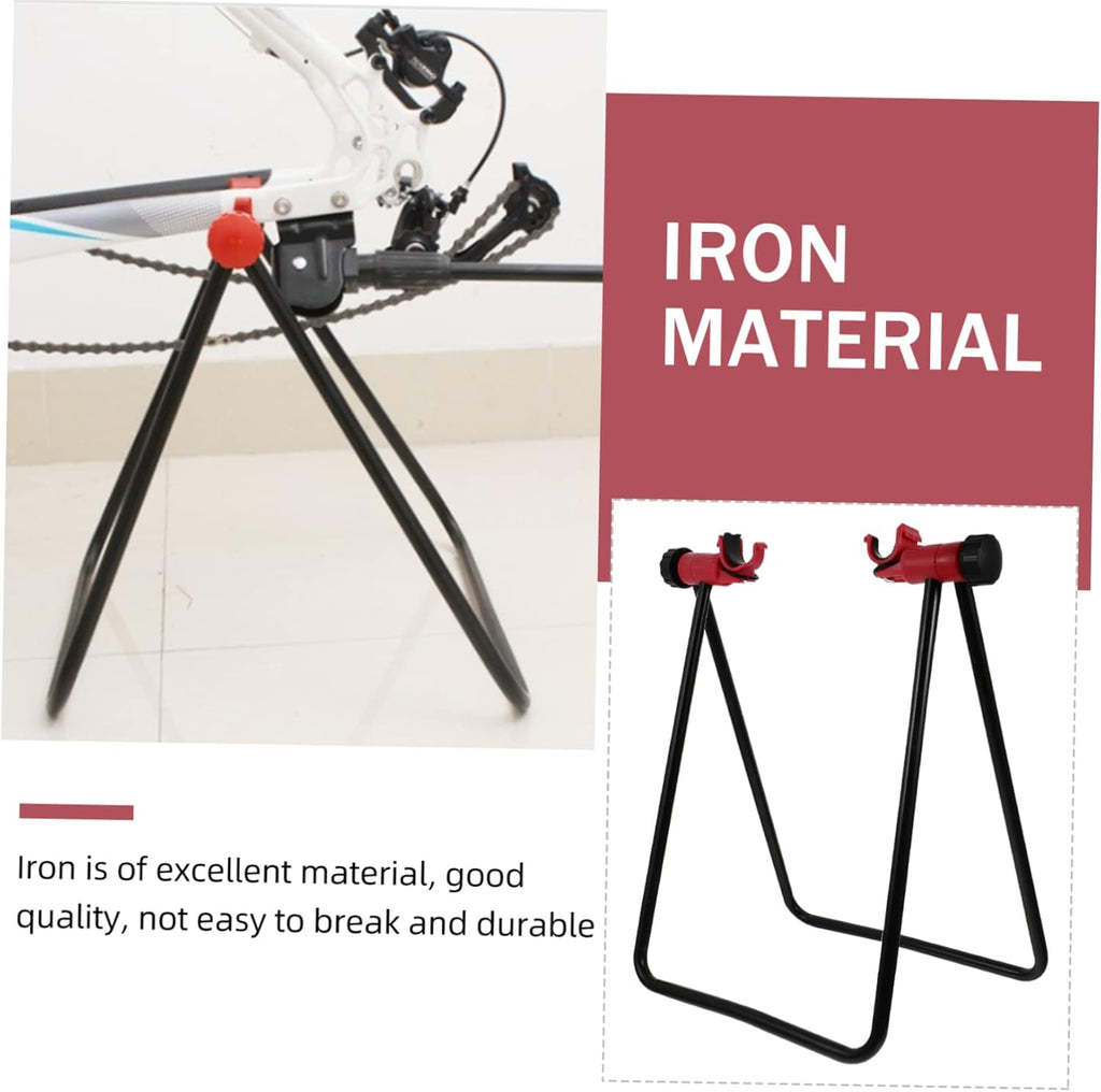 Triangular Vertical Parking Bike Kickstand Repair Stand T455505