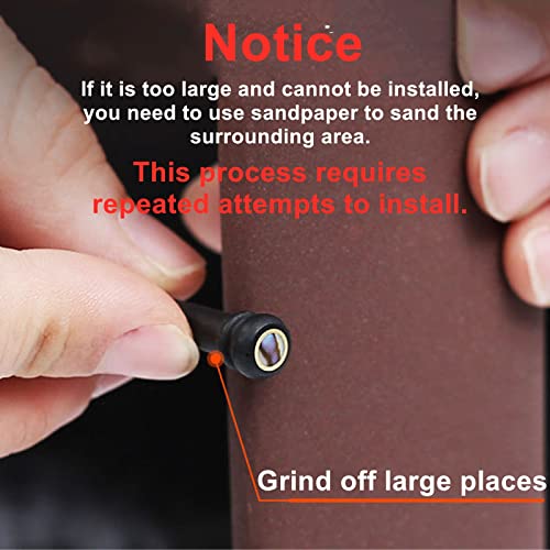 Acoustic Guitar Bone Bridge Saddle Nut with 6 Abalone Dot Bridge Pins and Puller V248